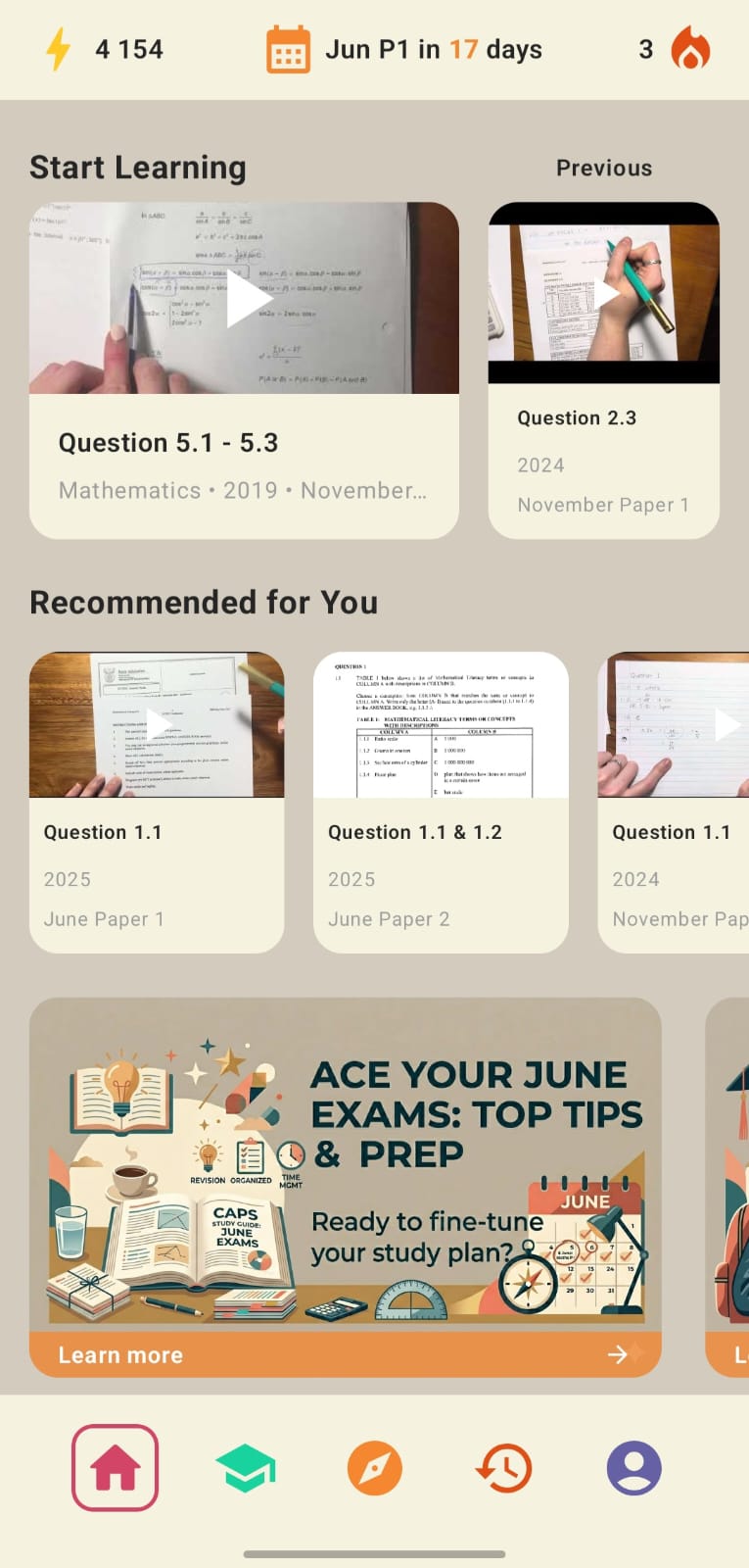 Your daily learning feed